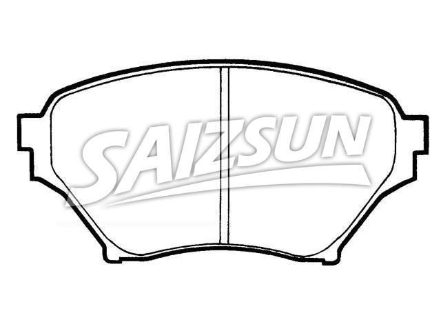 Brake Pad Set:N0Y7-33-28Z