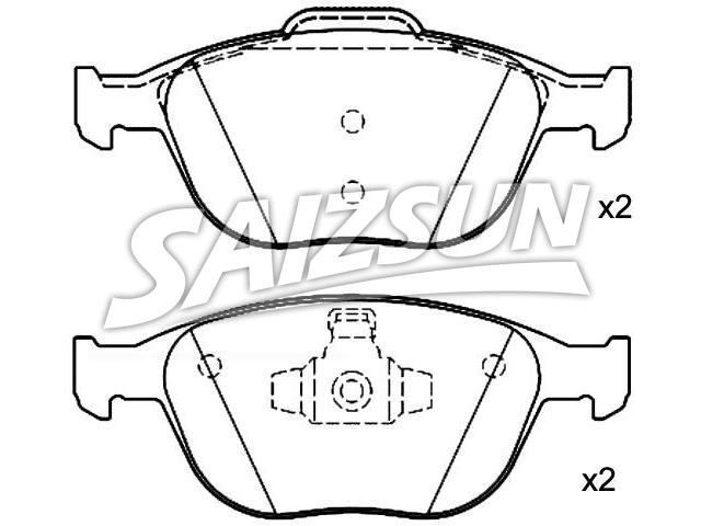Brake Pad Set:1 355 950