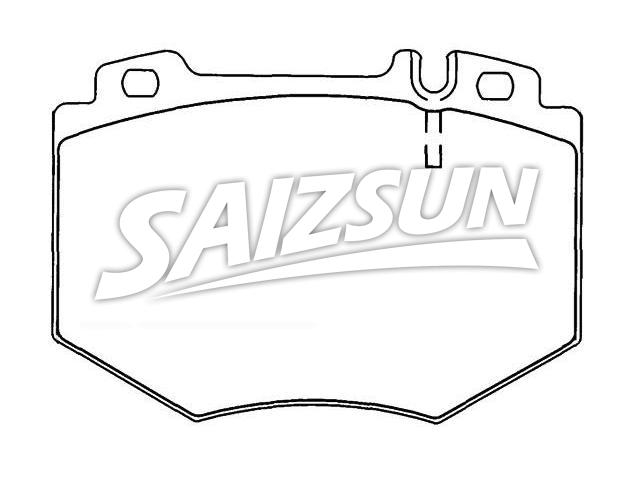 Brake Pad Set:003 420 33 20