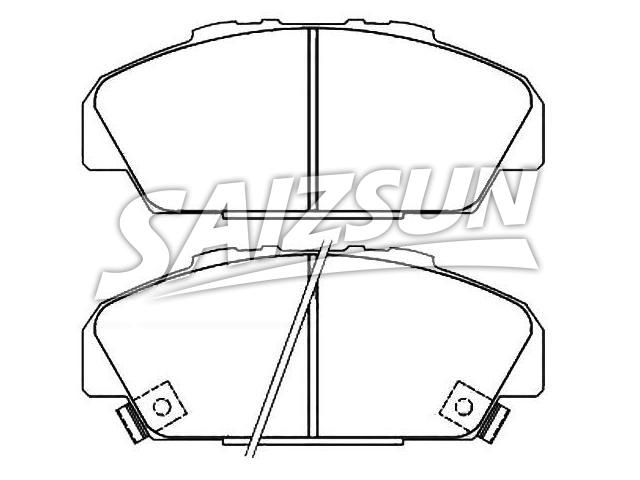 Brake Pad Set:45022-SM2-010