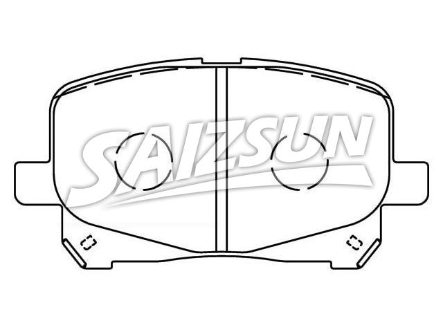 Brake Pad Set:04465-28410