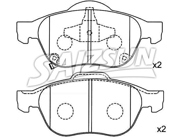 Brake Pad Set:04465-05050