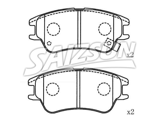 Brake Pad Set:58101-02A10