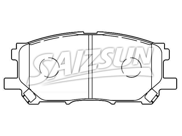 Brake Pad Set:04465-0W070