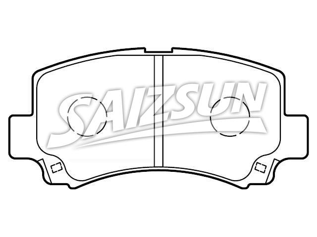 Brake Pad Set:55810-25F10