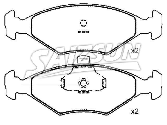 Brake Pad Set:7 736 217 1