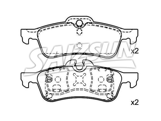 Brake Pad Set:34 21 67 70 252