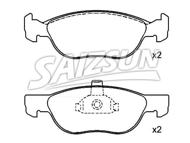 Brake Pad Set:7 736 214 9