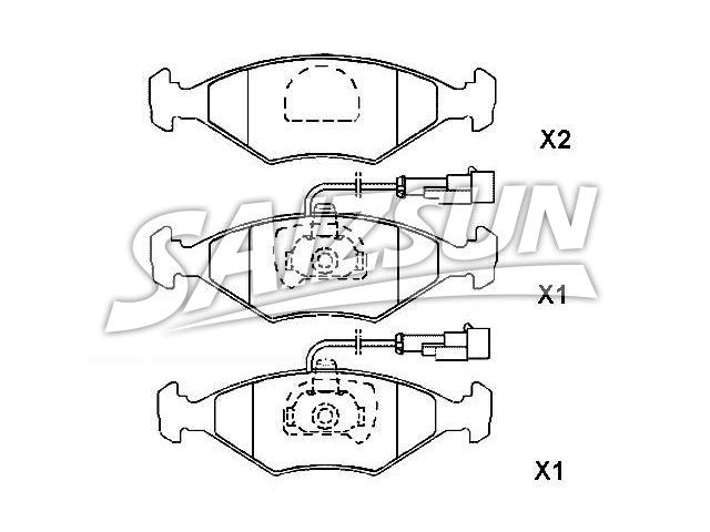 Brake Pad Set:9947996