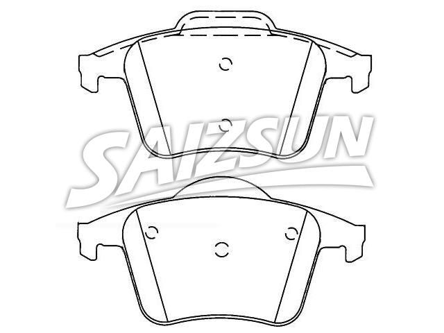 Brake Pad Set:2 743 300