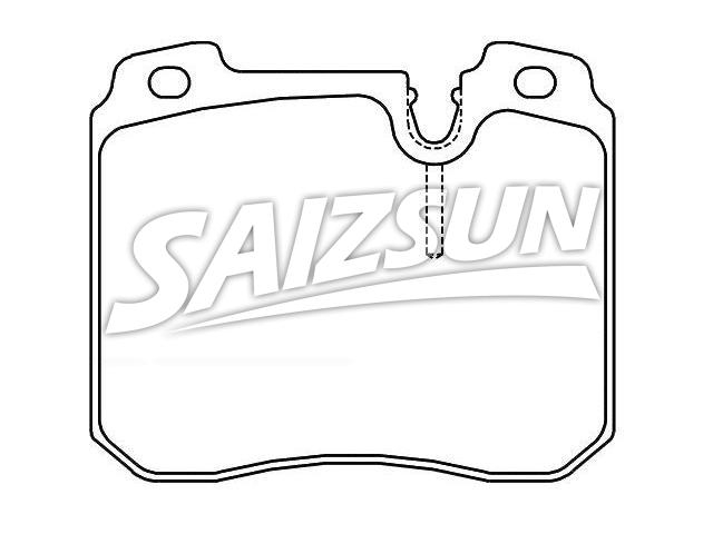 Brake Pad Set:34 11 1 160 195