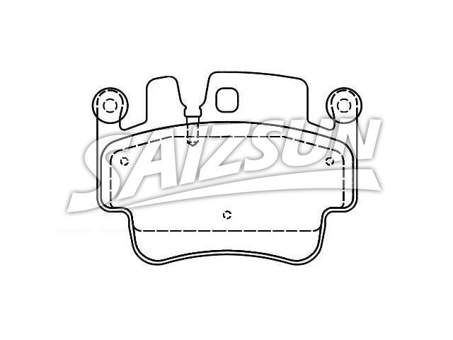 Brake Pad Set:996 352 949 02