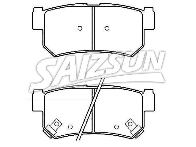 Brake Pad Set:48413-05100