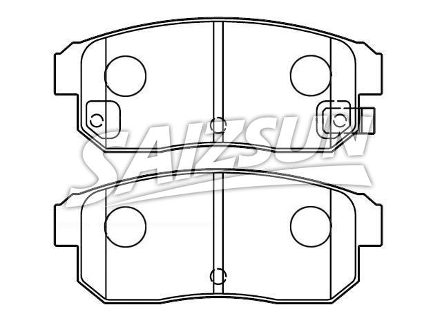Brake Pad Set:44060-4U092