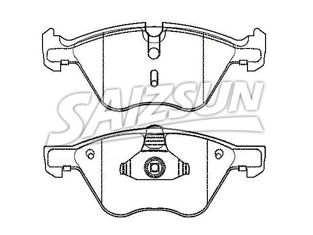 Brake Pad Set:34 11 2 288 876
