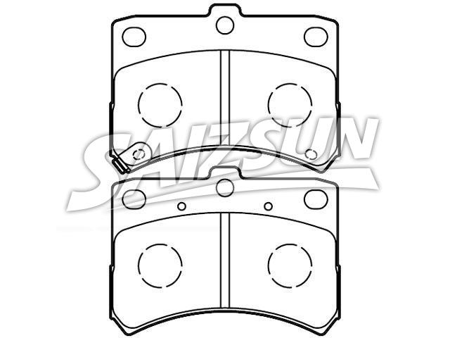 Brake Pad Set:04491-97202