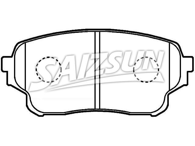 Brake Pad Set:55200-50J01