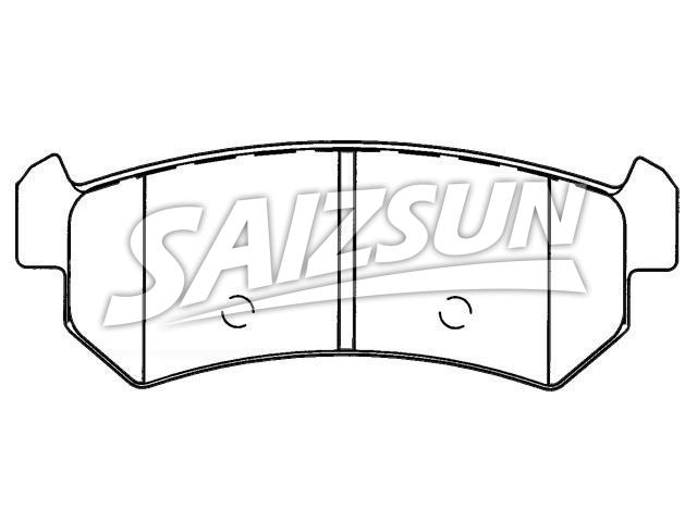 Brake Pad Set:9640 5131