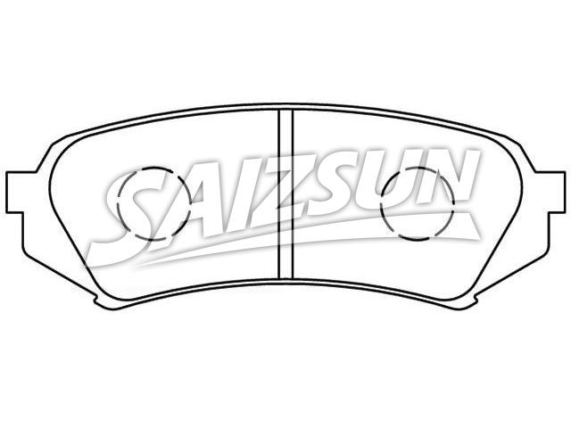 Brake Pad Set:04466-60070
