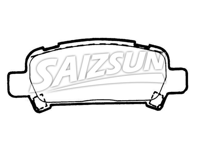 Brake Pad Set:26292-AE020