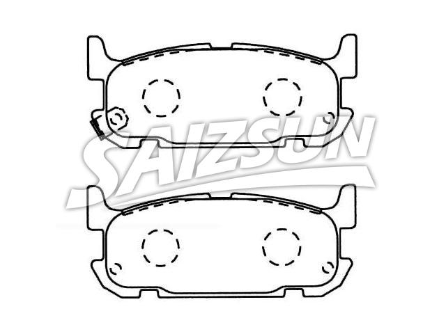 Brake Pad Set:NCY3-26-43Z