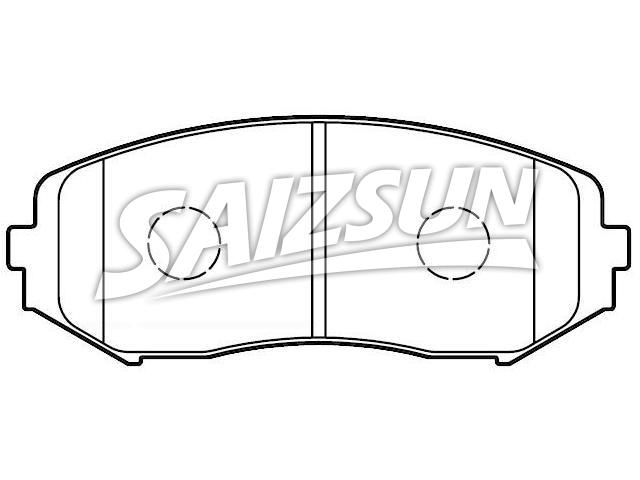 Brake Pad Set:55200-65J00