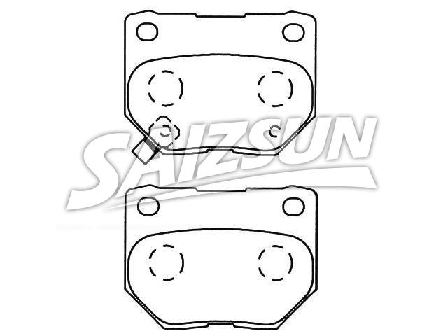 Brake Pad Set:26696-FA000