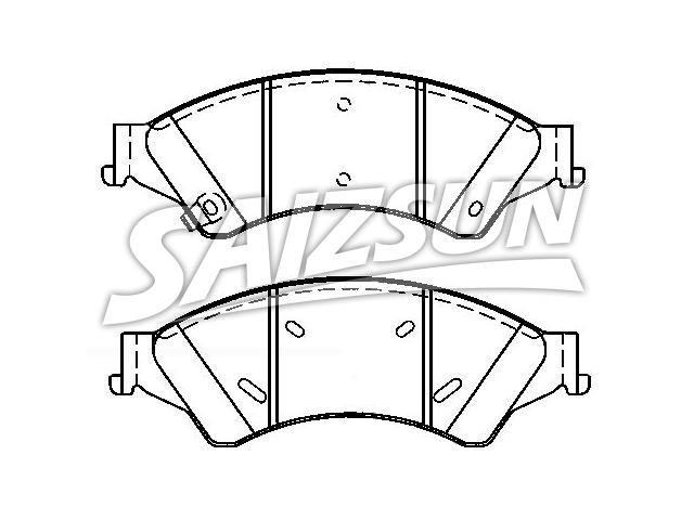 Brake Pad Set:UCYE-33-23Z