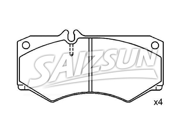Brake Pad Set:601 420 87 20