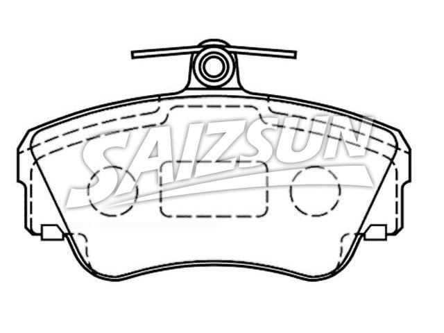 Brake Pad Set:3 344 061