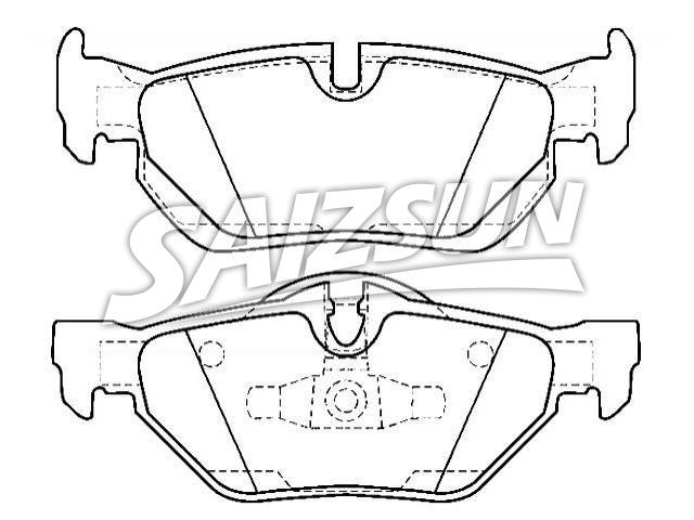 Brake Pad Set:34 21 6 774 692