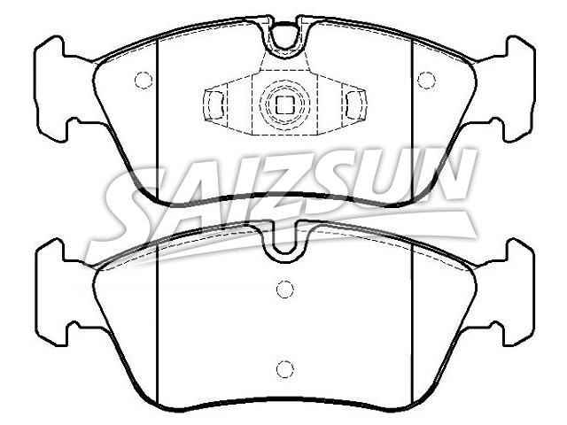 Brake Pad Set:34 11 2 288 849
