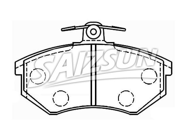 Brake Pad Set:431 698 151 G