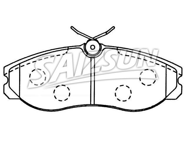 Brake Pad Set:1 954 460