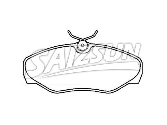 Brake Pad Set:41060-00QAE