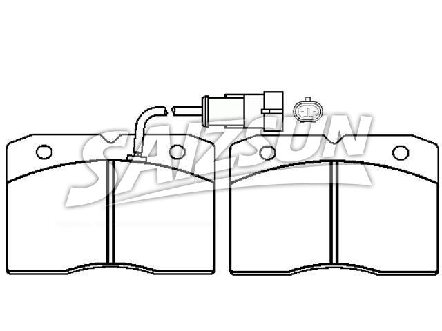 Brake Pad Set:190 6429