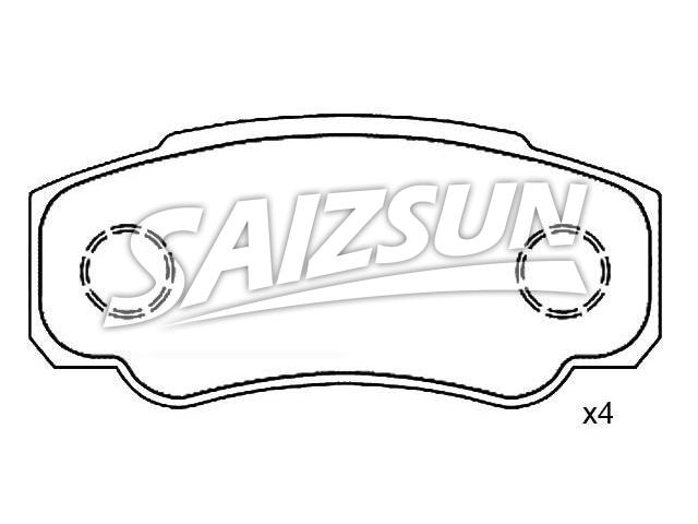 Brake Pad Set:4252.47