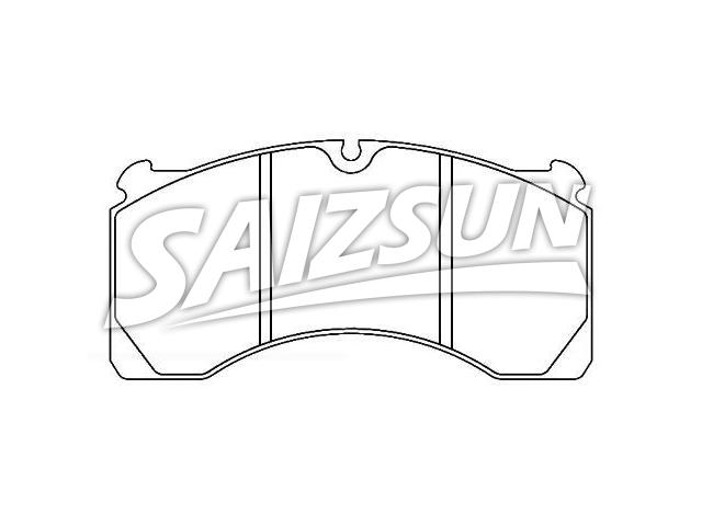 Brake Pad Set:15224835T400