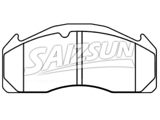 Brake Pad Set:1 078 439