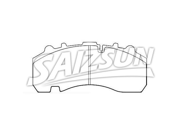 Brake Pad Set:05.092.90.07.0