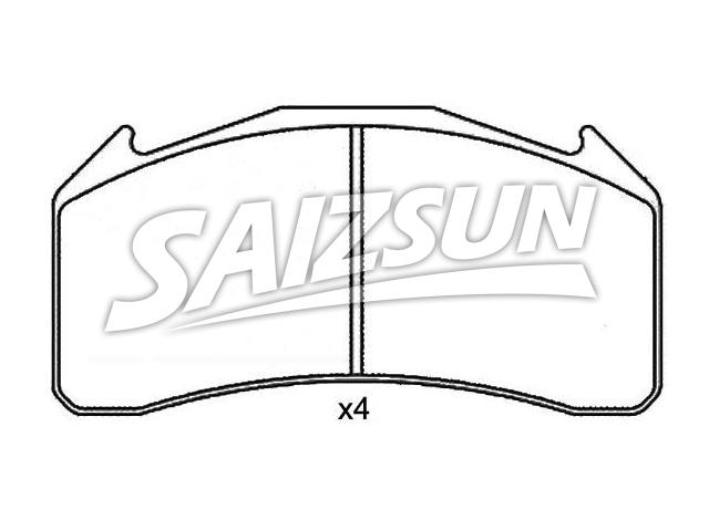 Brake Pad Set:3 093 531