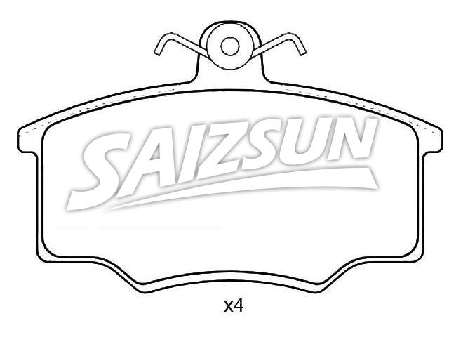 Brake Pad Set:323 215 901 E