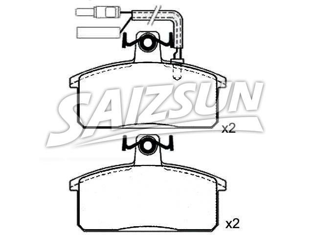 Brake Pad Set:5 892 608