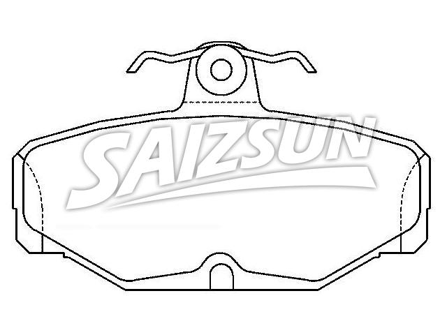 Brake Pad Set:1 637 872