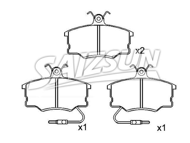Brake Pad Set:5 892 580