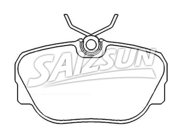 Brake Pad Set:34 11 1 154 442