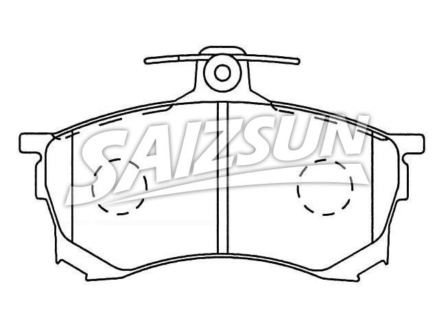Brake Pad Set:MR 249 240