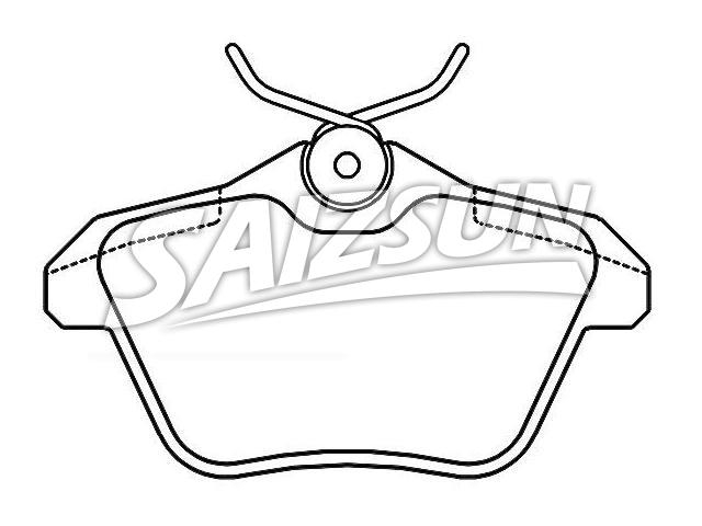 Brake Pad Set:7 171 291 0