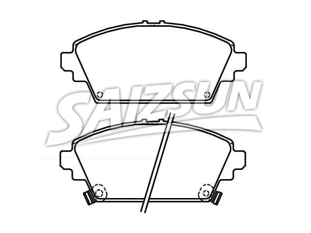 Brake Pad Set:45022-S1A-E02