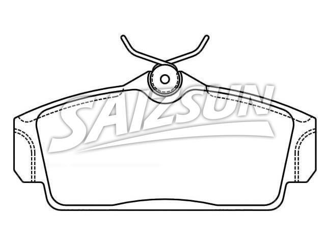 Brake Pad Set:41060-2F525